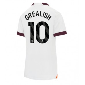 Manchester City Jack Grealish #10 kläder Kvinnor 2023-24 Bortatröja Kortärmad